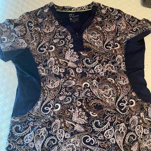 Healing Hands Scrub Top